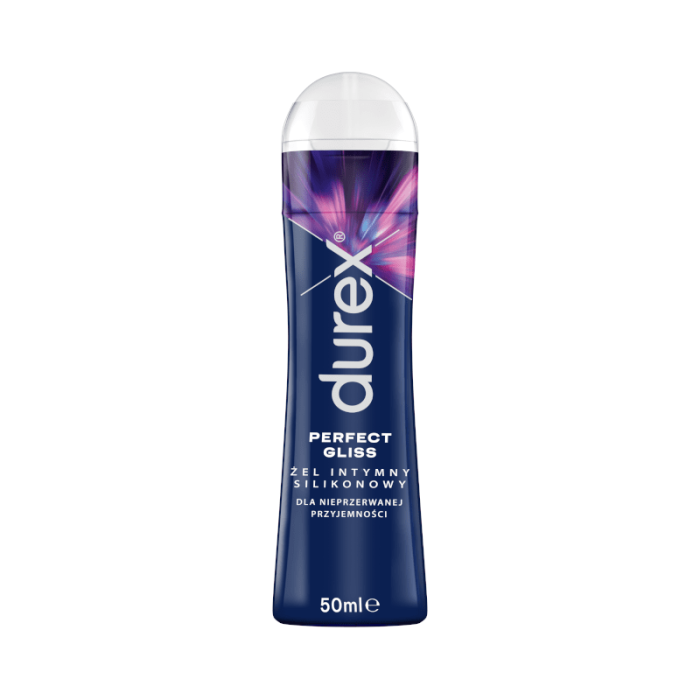 DUREX PERFECT GLISS silikoninis intymaus komforto gelis, 50 ml