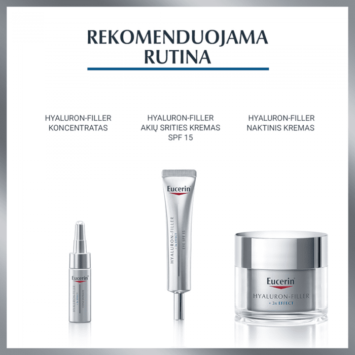 EUCERIN dieninis kremas nuo raukšlių HYALURON-FILLER SPF 30, 50 ml