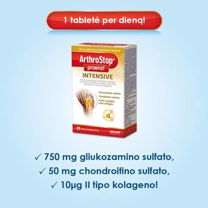 Proenzi Arthrostop Intensive tabletės N30