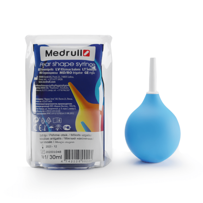 Medrull švirkštynė kietu antgaliu 0,03 l, NR. 1