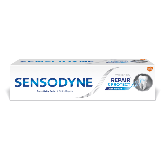 SENSODYNE Repair&Protect Whitening dantų pasta 75 ml