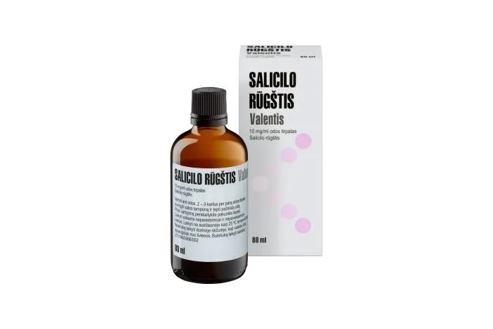 Salicilo rūgšties 1% odos tirpalas 80 ml