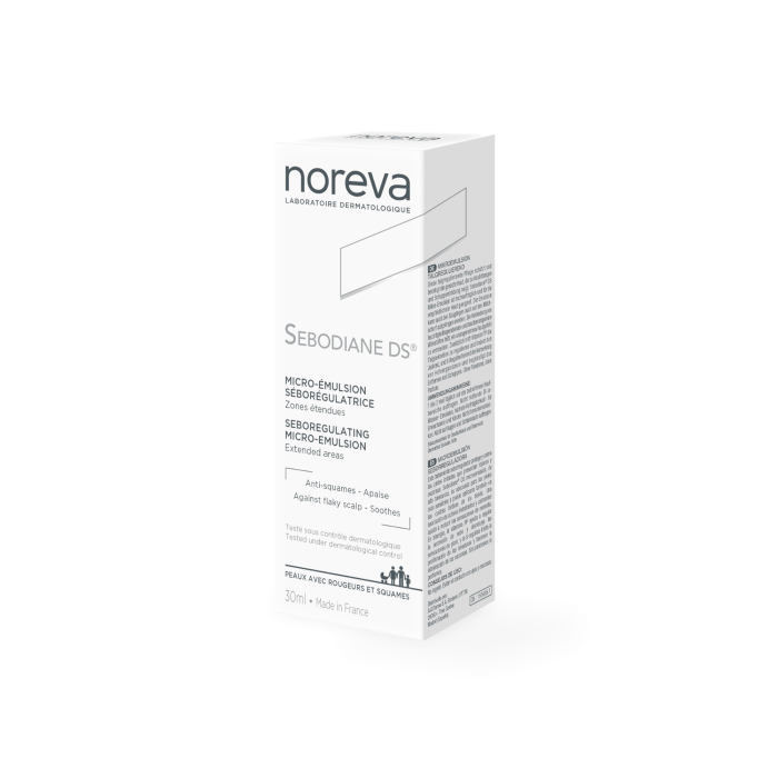 NOREVA riebalų išsiskyrimą reguliuojanti mikroemulsija SEBODIANE DS 30 ml