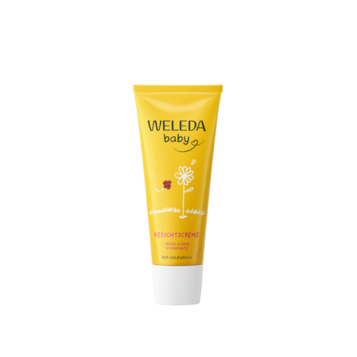 WELEDA CALENDULA BABY kremas veidui, 50 ml