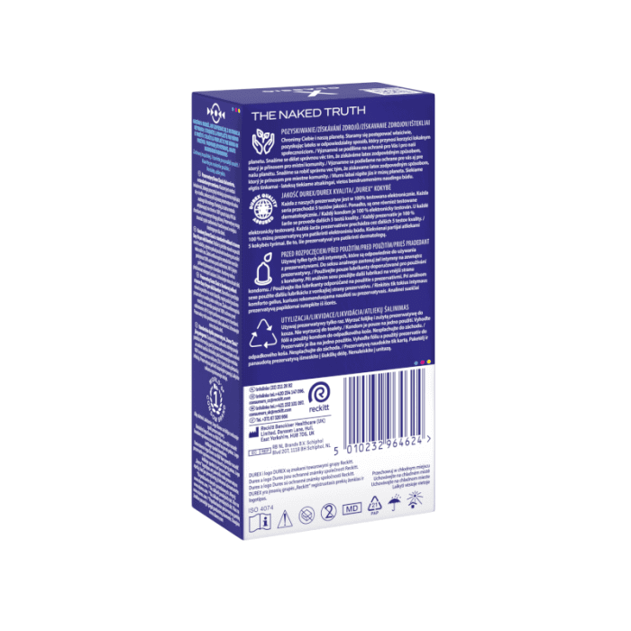 DUREX CLASSIC prezervatyvai, 12 vnt.