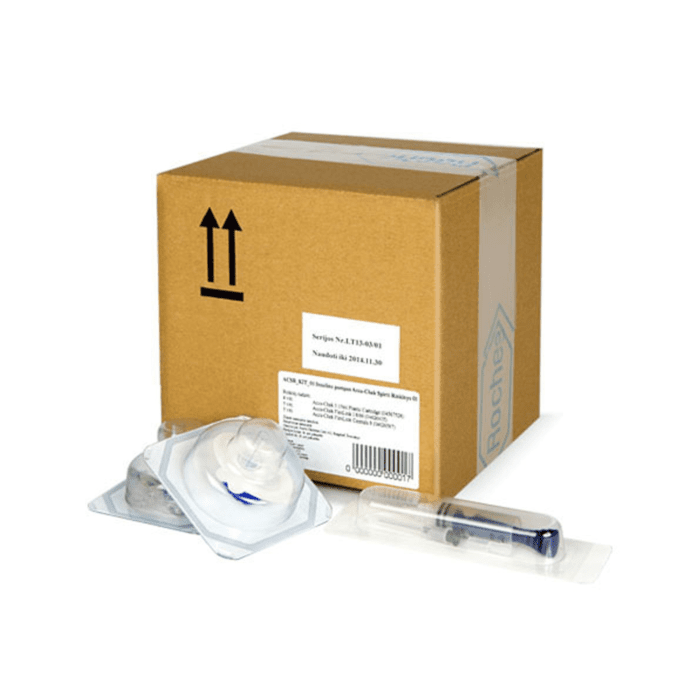 ACCU-CHEK insulino pompos rinkinys SPIRIT NR.1