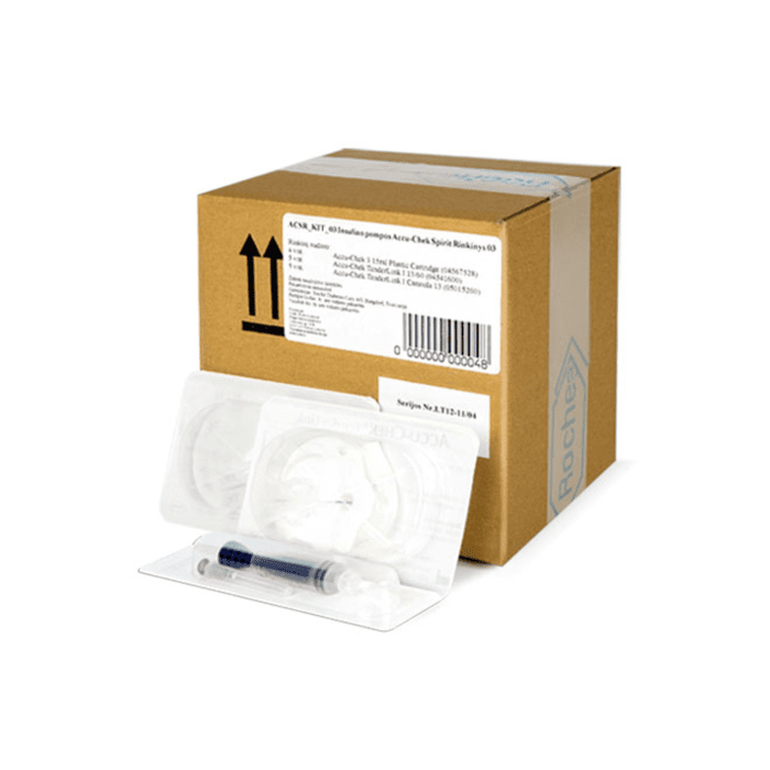 ACCU-CHEK insulino pompos rinkinys SPIRIT NR.3