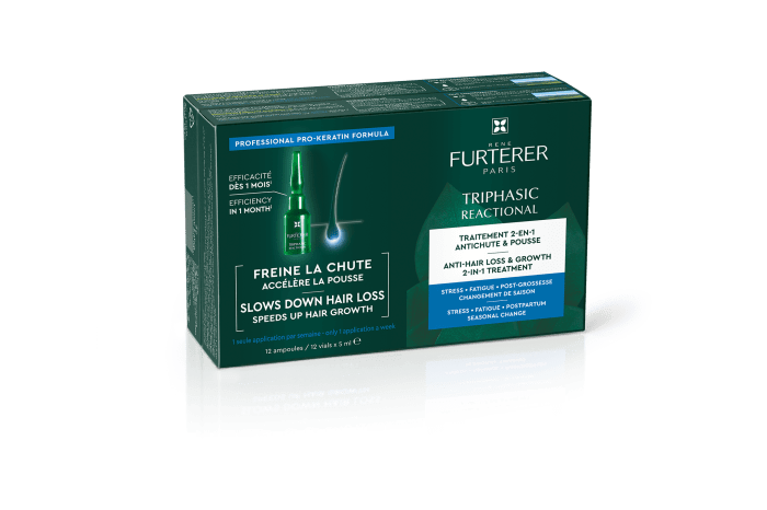 RENE FURTERER triphasic serumas reakciniam plaukų slinkimui 2in1, 12X5 ml, N12