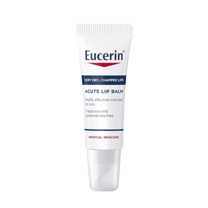 EUCERIN UreaRepair lūpų balzamas sausoms lūpoms, 10 ml