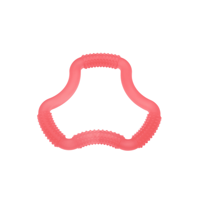 DR. BROWN'S ergonominis, gelinis, A formos kramtukas, raudonas N1