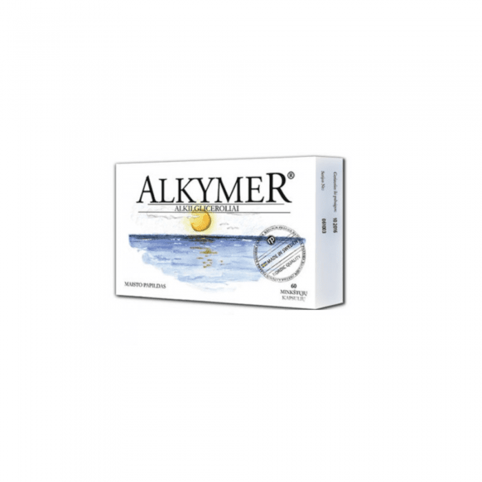 ALKYMER 250 mg minkštos kapsulės N60