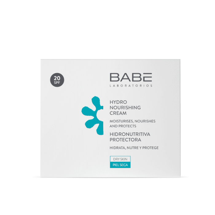 BABĒ drėkinamasis maitinamasis veido kremas FACIAL Hydro Nourishing SPF 20, 50 ml
