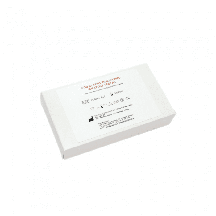 iFOB slapto kraujavimo išmatose testas N1