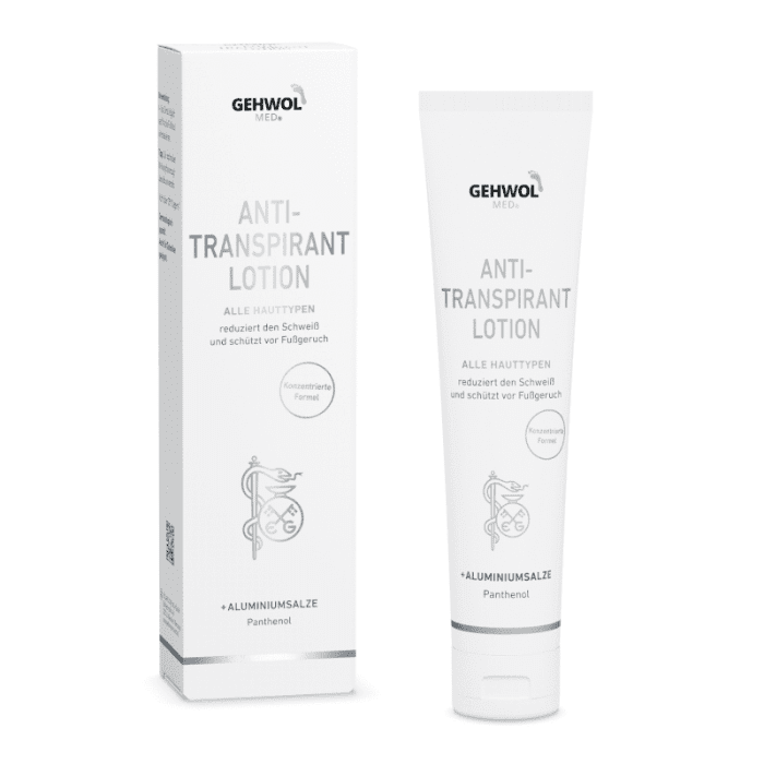 GEHWOL MED ANTIPERSPIRANT kreminis prakaitavimą mažinantis losjonas 125 ml