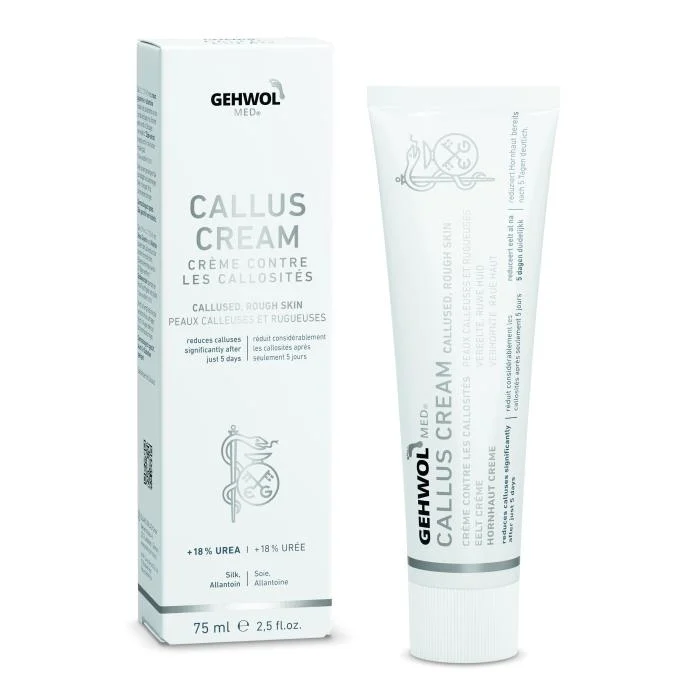 GEHWOL MED CALLUS sustorėjusią padų odą ploninantis kremas 75 ml