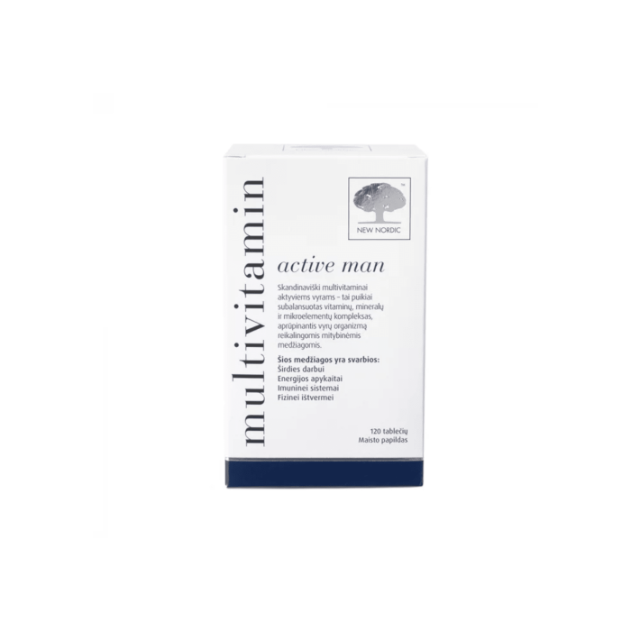 MULTIVITAMIN multivitaminai vyrams ACTIVE MAN N120
