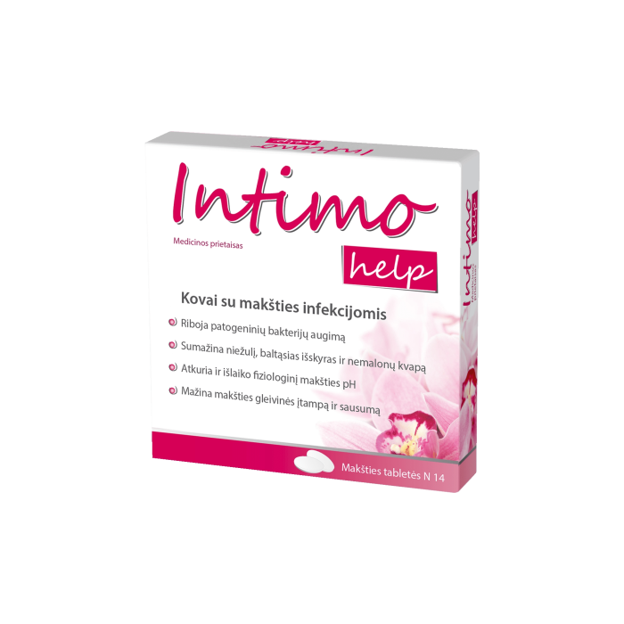 INTIMOHELP makšties tabletės N14