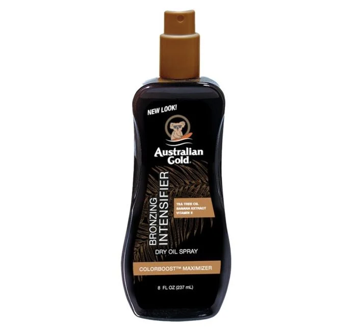 AUSTRALIAN GOLD įdegį skatinantis sausas aliejus su bronzantais Intensifier, 237ml