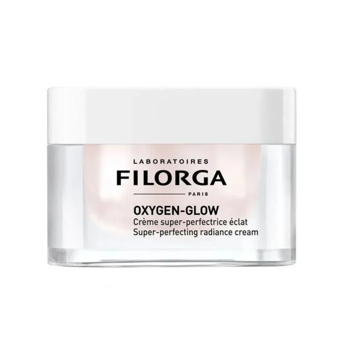 FILORGA veido kremas brandžiai, skaistumo stokojančiai veido odai OXYGEN-GLOW, 50 ml