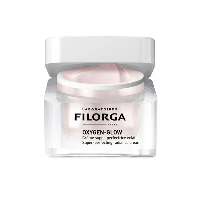 FILORGA veido kremas brandžiai, skaistumo stokojančiai veido odai OXYGEN-GLOW, 50 ml