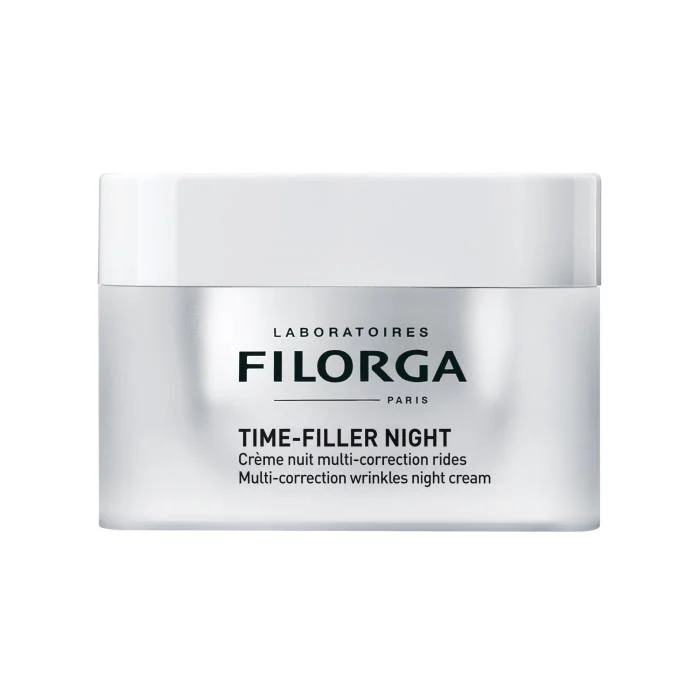 FILORGA naktinis veido kremas brandžiai odai su ryškėjančiomis raukšlėmis TIME-FILLER NIGHT 5XP CRÉME, 50 ml