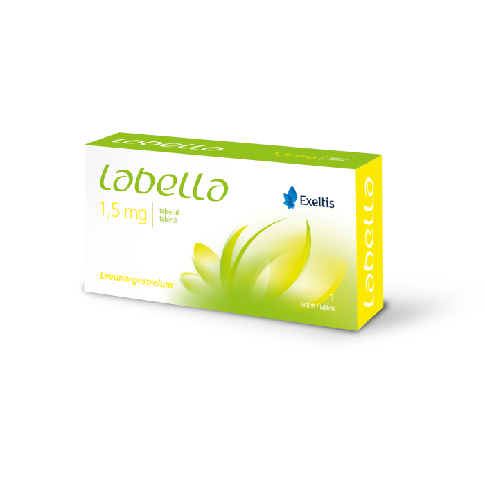 Labella 1,5 mg tabletė N1 