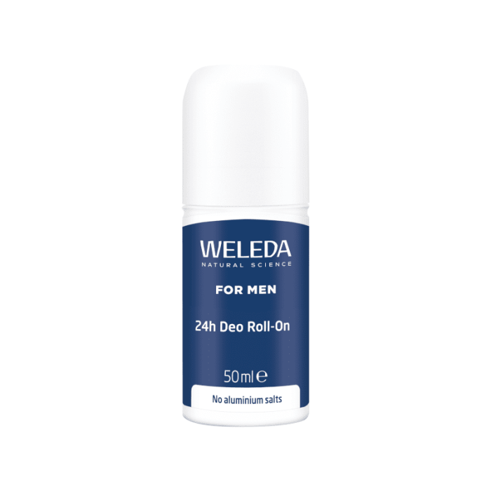 WELEDA MEN 24 val. rutulinis dezodorantas, 50 ml
