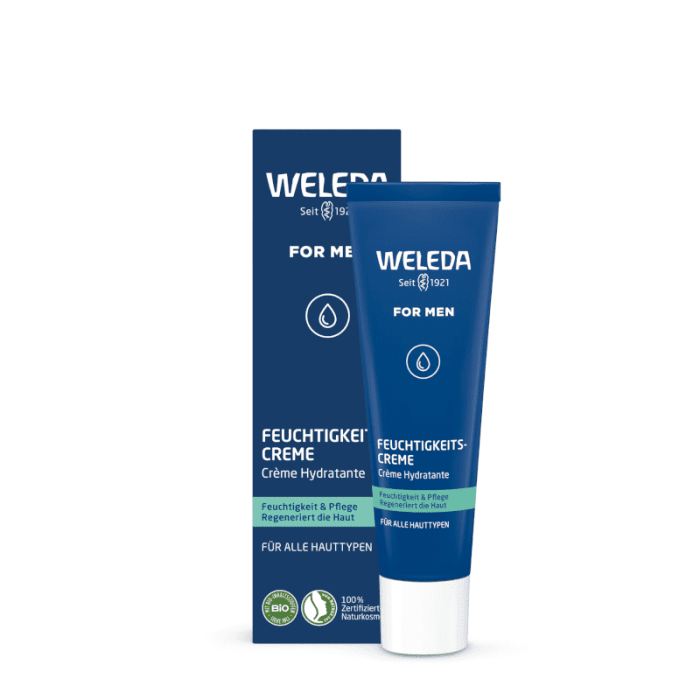 WELEDA MEN drėkinamasis kremas veidui,  30 ml