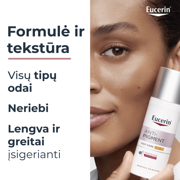 EUCERIN dieninis veido kremas ANTI-PIGMENT, SPF 30, 50 ml