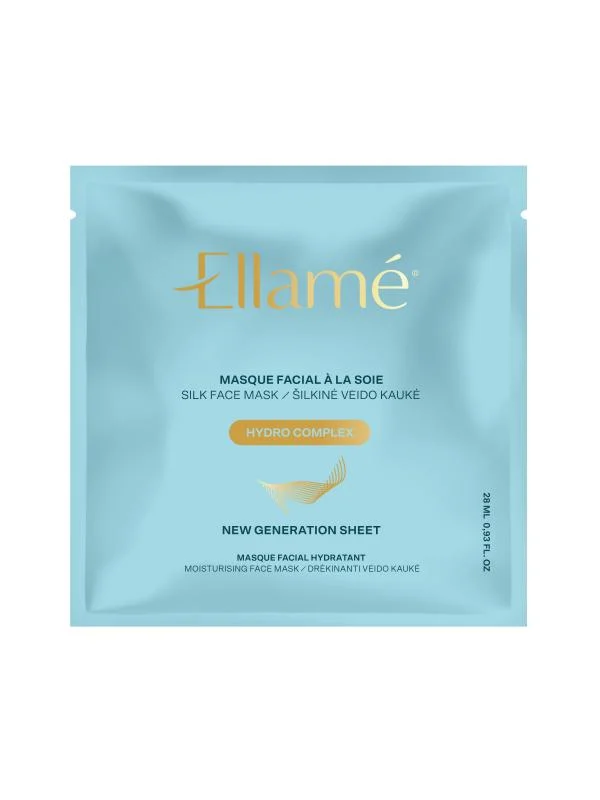 ELLAME šilkinė veido kaukė HYDRO COMPLEX