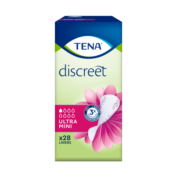 TENA įklotai Discreet Ultra Mini N28 
