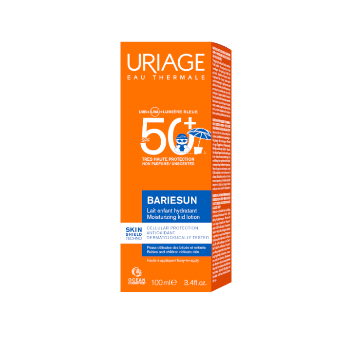 Uriage Bariesun losjonas Lait Enfants SPF50+, 100 ml