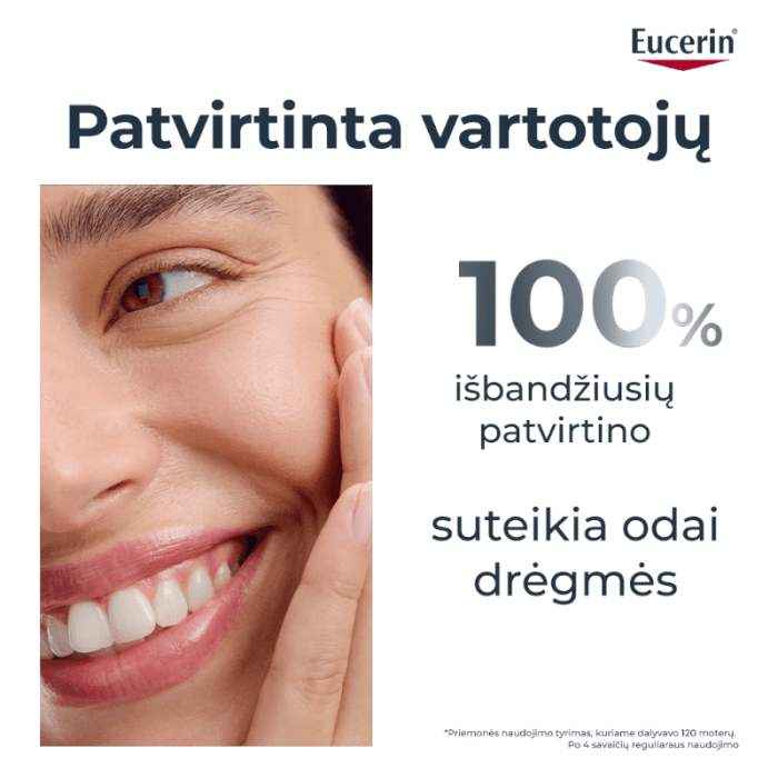 EUCERIN Hyaluron-Filler +3x Effect drėkinamasis serumas su hialurono rūgštimi ir glicerinu, 30 ml