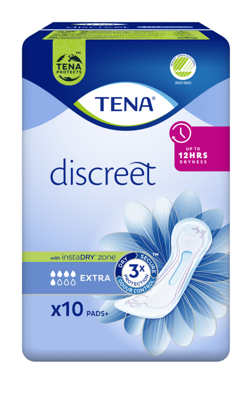 TENA įklotai Discreet Extra N10