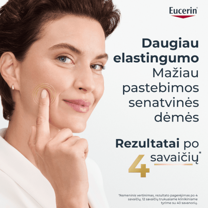 EUCERIN  Hyaluron-Filler + Elasticity 3D veido serumas brandžiai odai, 30 ml 