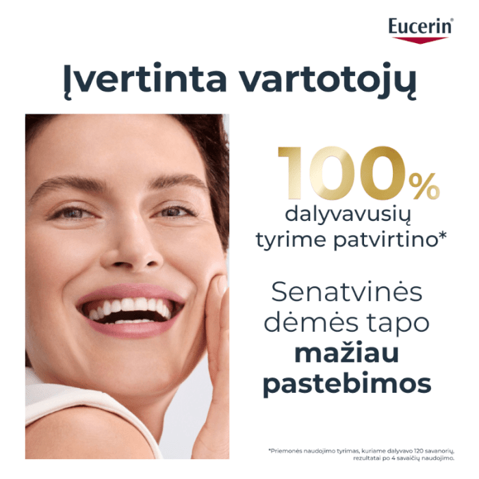 EUCERIN  Hyaluron-Filler + Elasticity 3D veido serumas brandžiai odai, 30 ml 