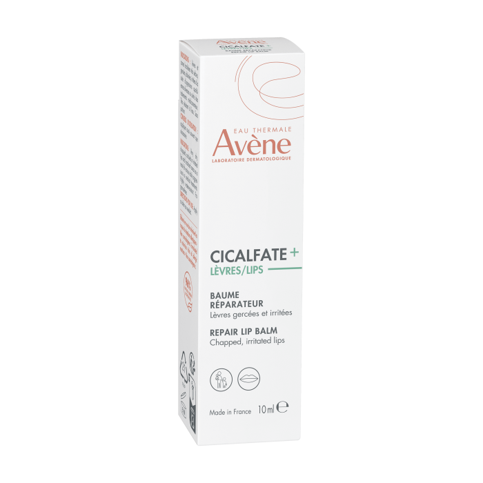 AVENE atkuriamasis lūpų ir sausos odos balzamas CICALFATE 10 ml