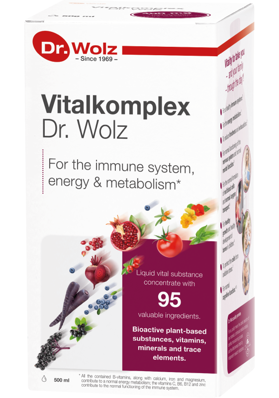 DR WOLZ ZELL Vitalkomplex koncentruotas skystis, 500 ml