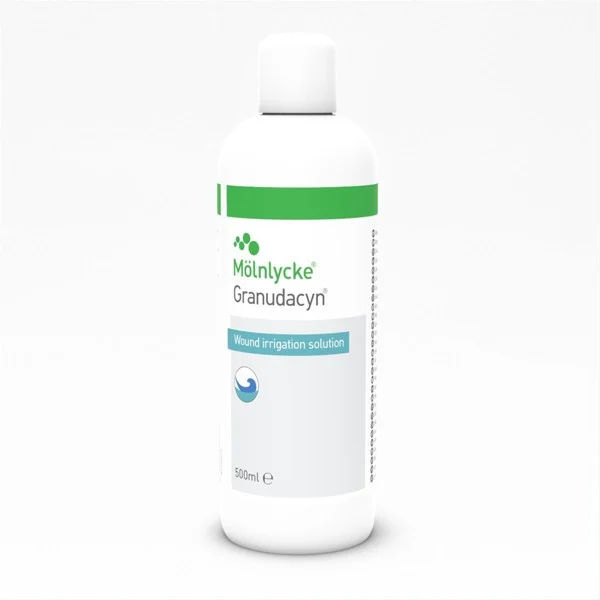 GRANUDACYN, žaizdų plovimo tirpalas, 500 ml