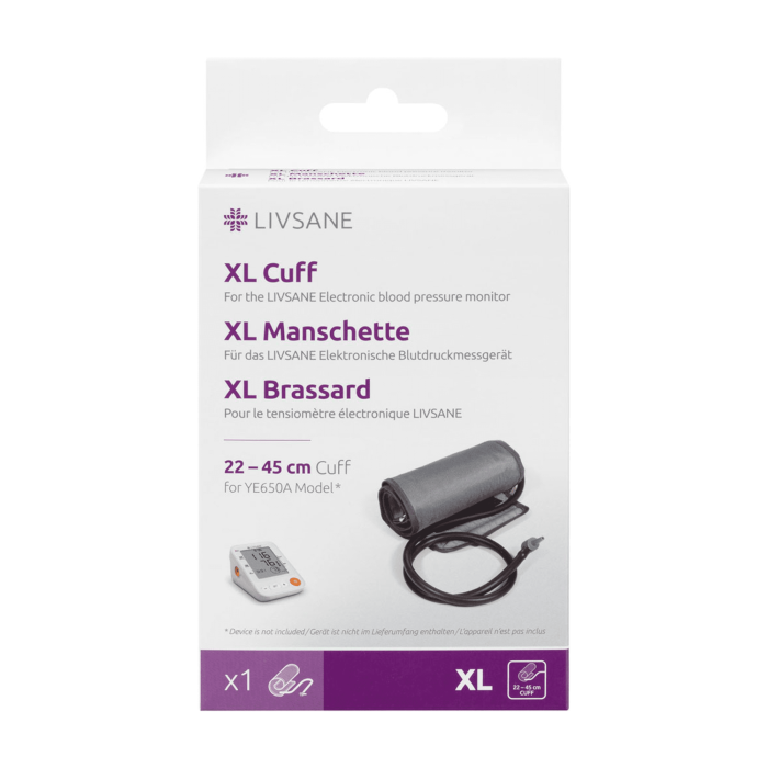 LIVSANE spaudimo matuoklio manžetė XL