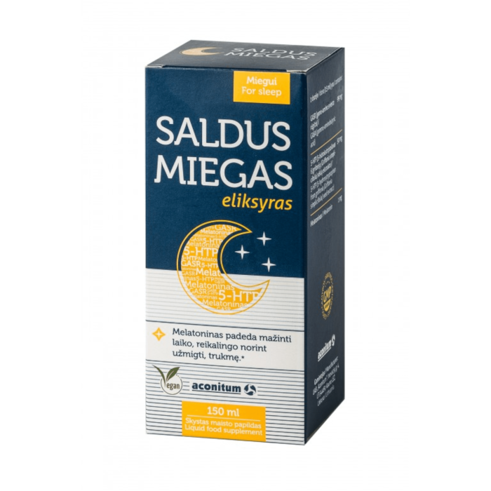 Saldus miegas eliksyras 150 ml