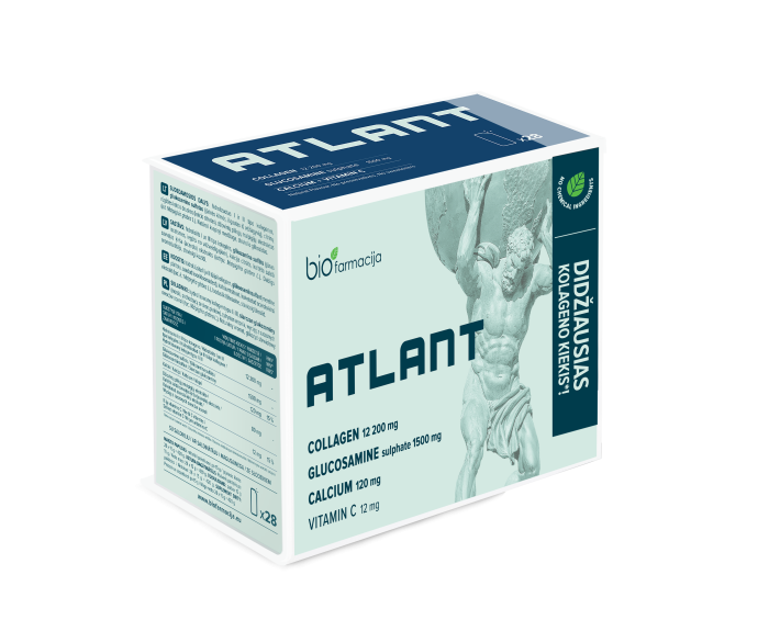 ATLANT milteliai 15 g, N28