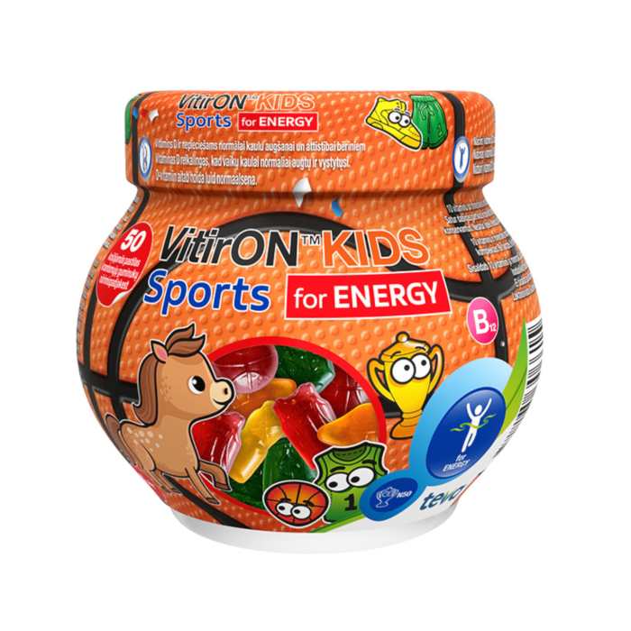 VITIRON KIDS SPORTS kramtomieji guminukai N50