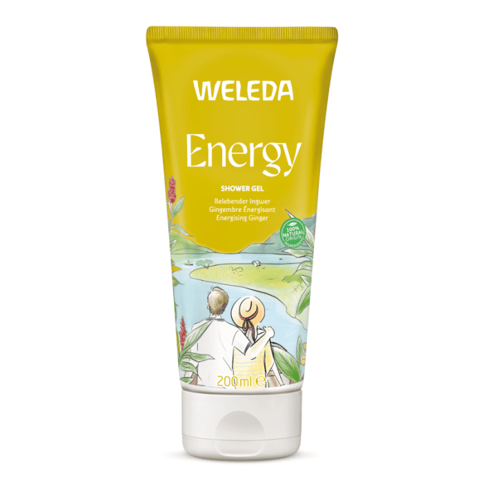 WELEDA Energy prausiklis, 200 ml