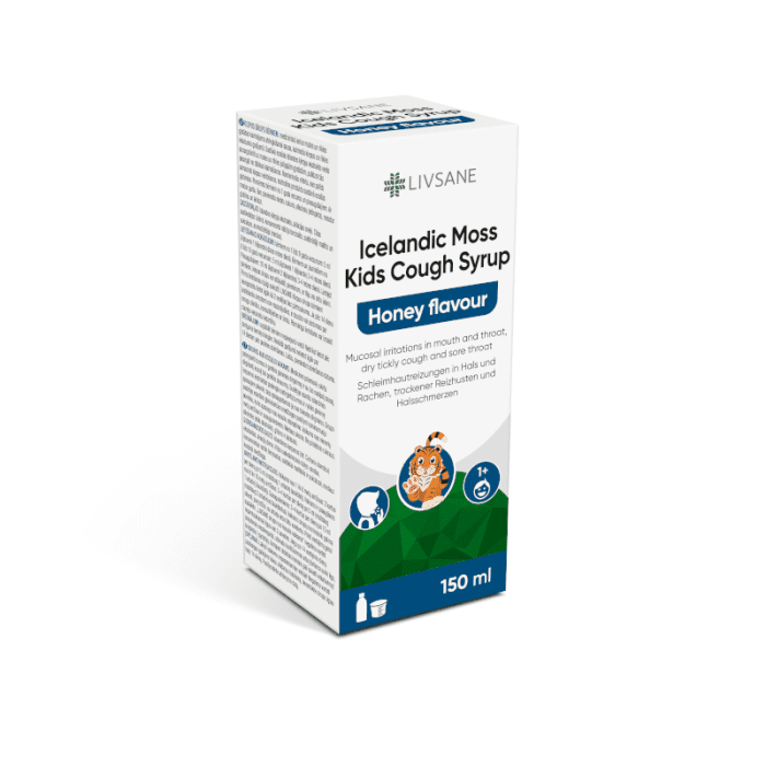 LIVSANE sirupas nuo kosulio vaikams 150 ml