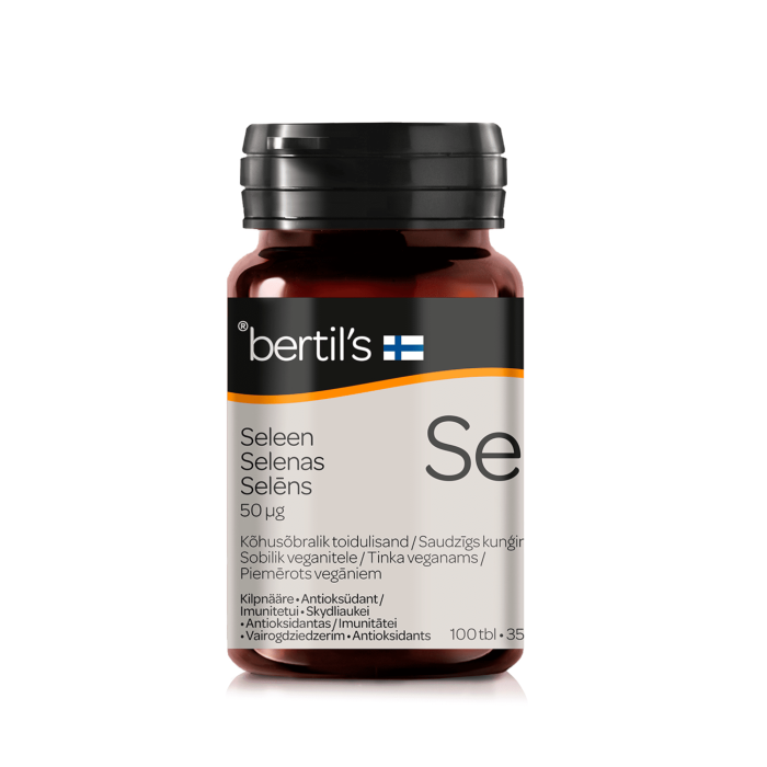 Bertil’s Selenas 50 µg tabletės N100