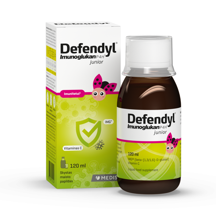 Defendyl Imunoglukan P4H Junior skystis 120 ml 