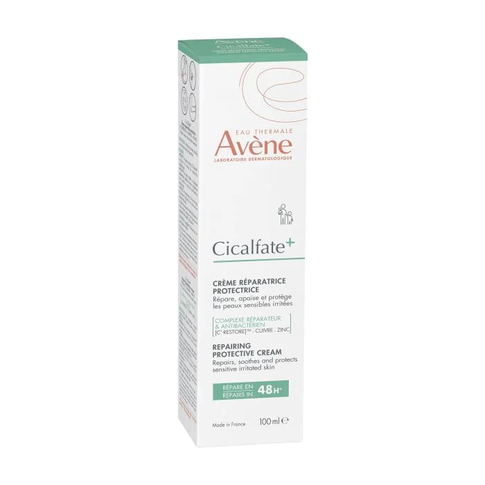 EAU THERMALE AVENE Cicalfate+ atkuriamasis kremas pažeistai odai, 100 ml