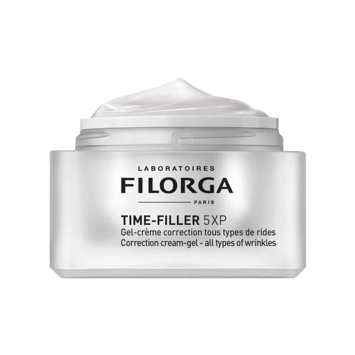 FILORGA veido kremas brandžiai, riebiai-mišriai odai su ryškėjančiomis raukšlėmis TIME-FILLER 5XP GEL-CRÉME, 50 ml