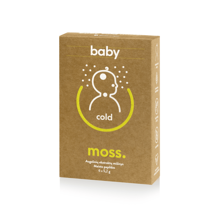 ColdMoss Baby paketėliai 5,2 g, N6